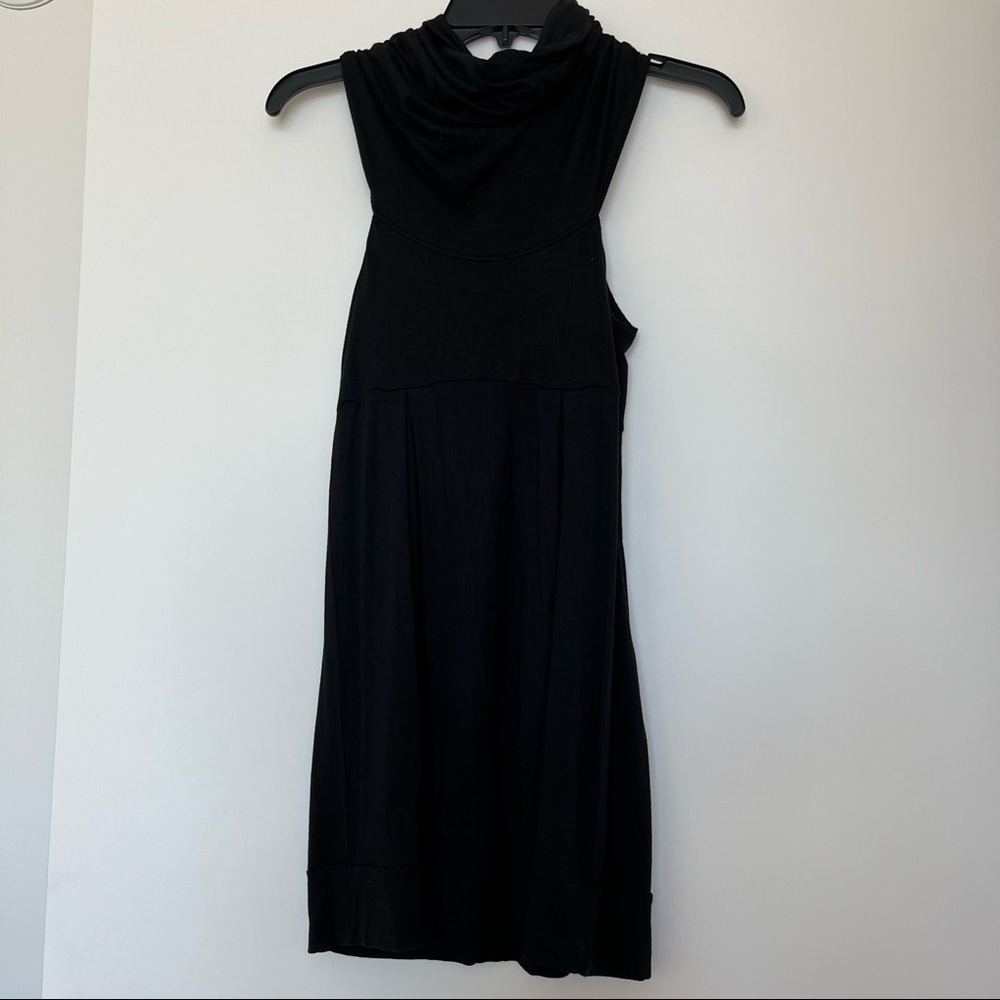 Fighting Eel Black Mini Dress